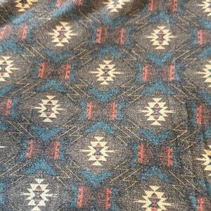 Aztec Geometric Pattern Irma Top soft super stretchy high low